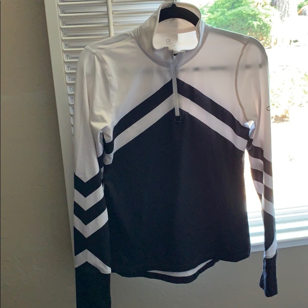 Half zip workout sweater